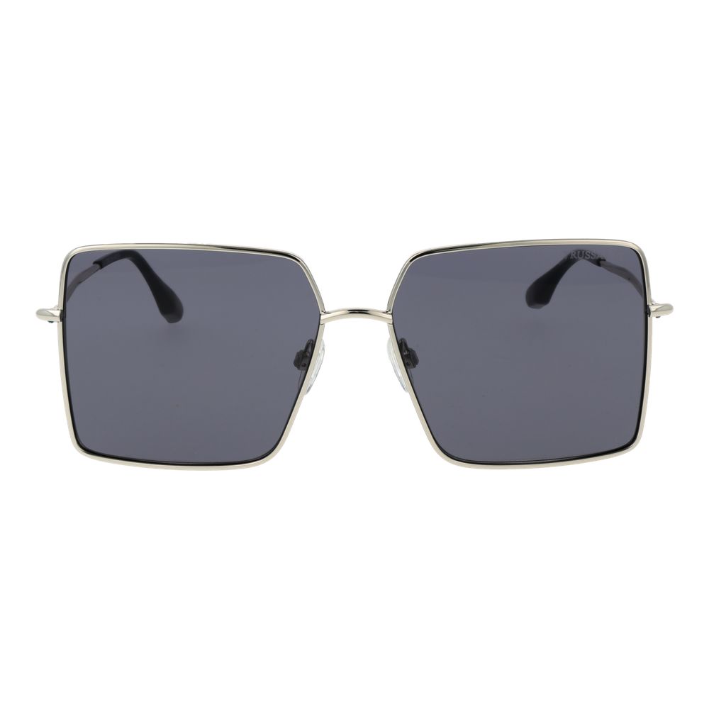 Trussardi Silver Stainless Steel Sunglasses