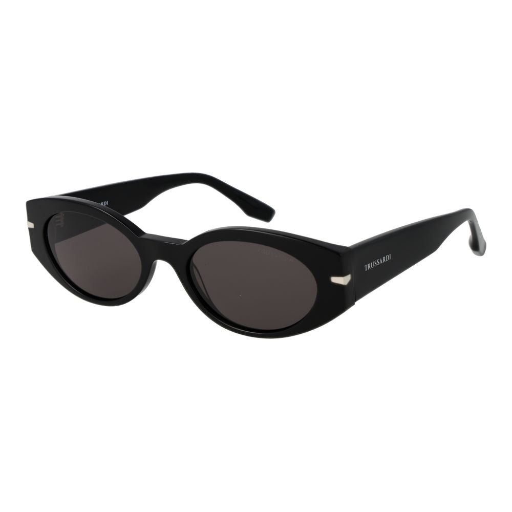 Trussardi Black Acetate Sunglasses
