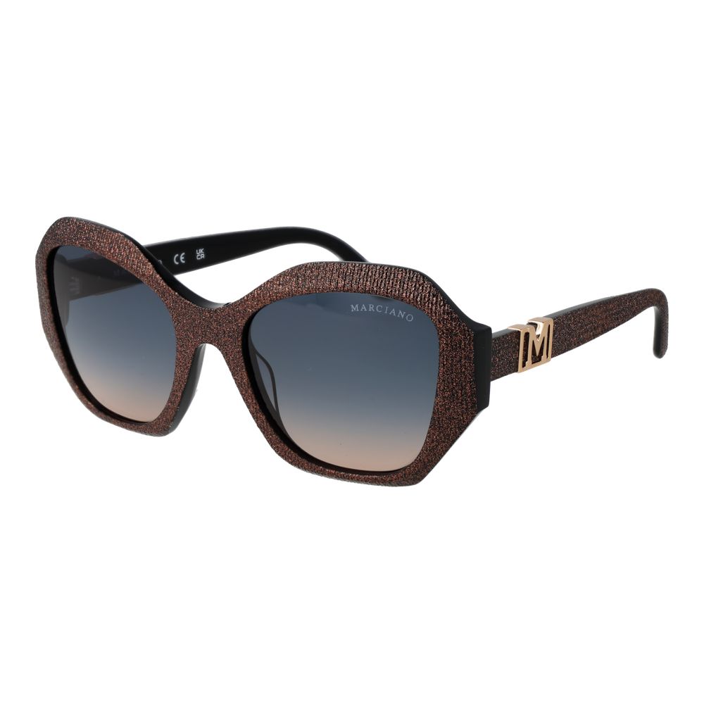 Marciano by Guess Black Acetate Sunglasses