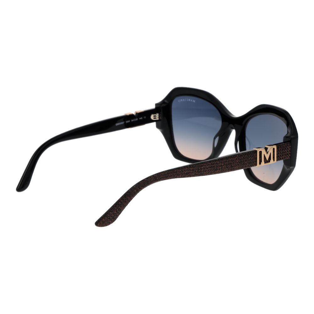 Marciano by Guess Black Acetate Sunglasses