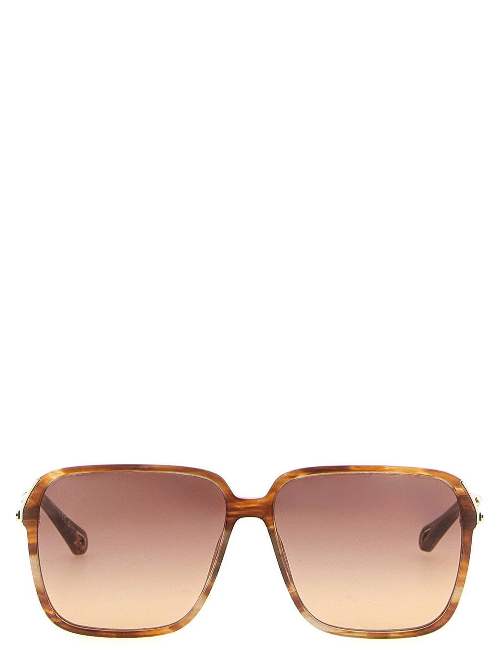 Chloé Brown Acetate Sunglasses