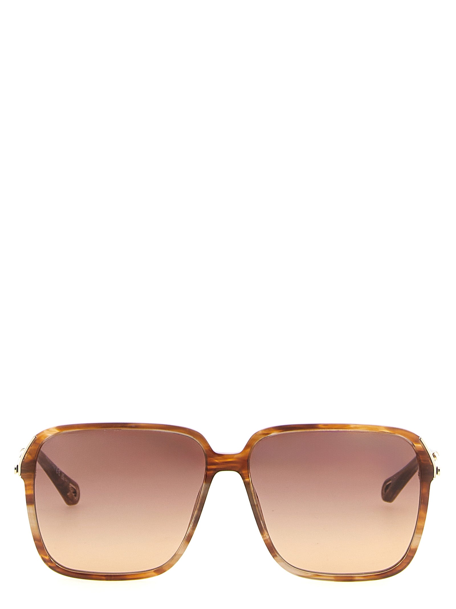 Chloé Brown Acetate Sunglasses