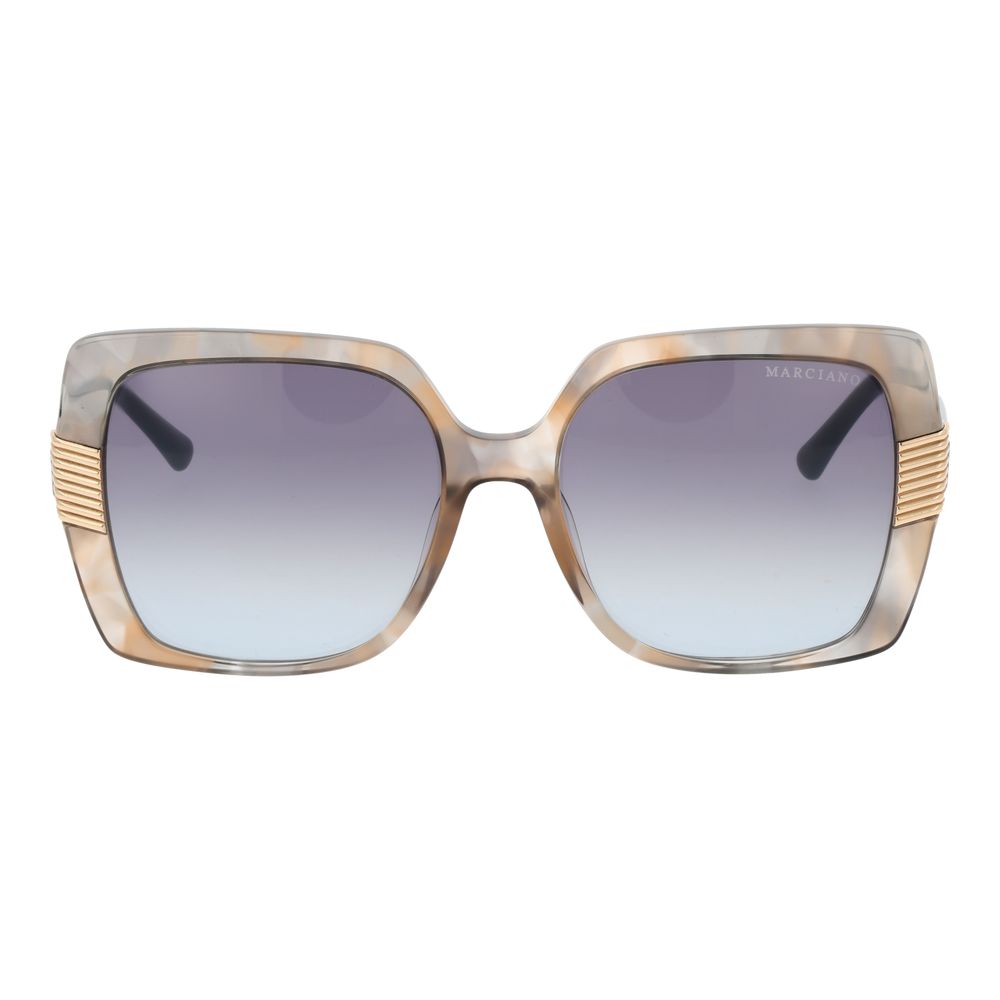 Marciano by Guess Brown Plastic Sunglasses