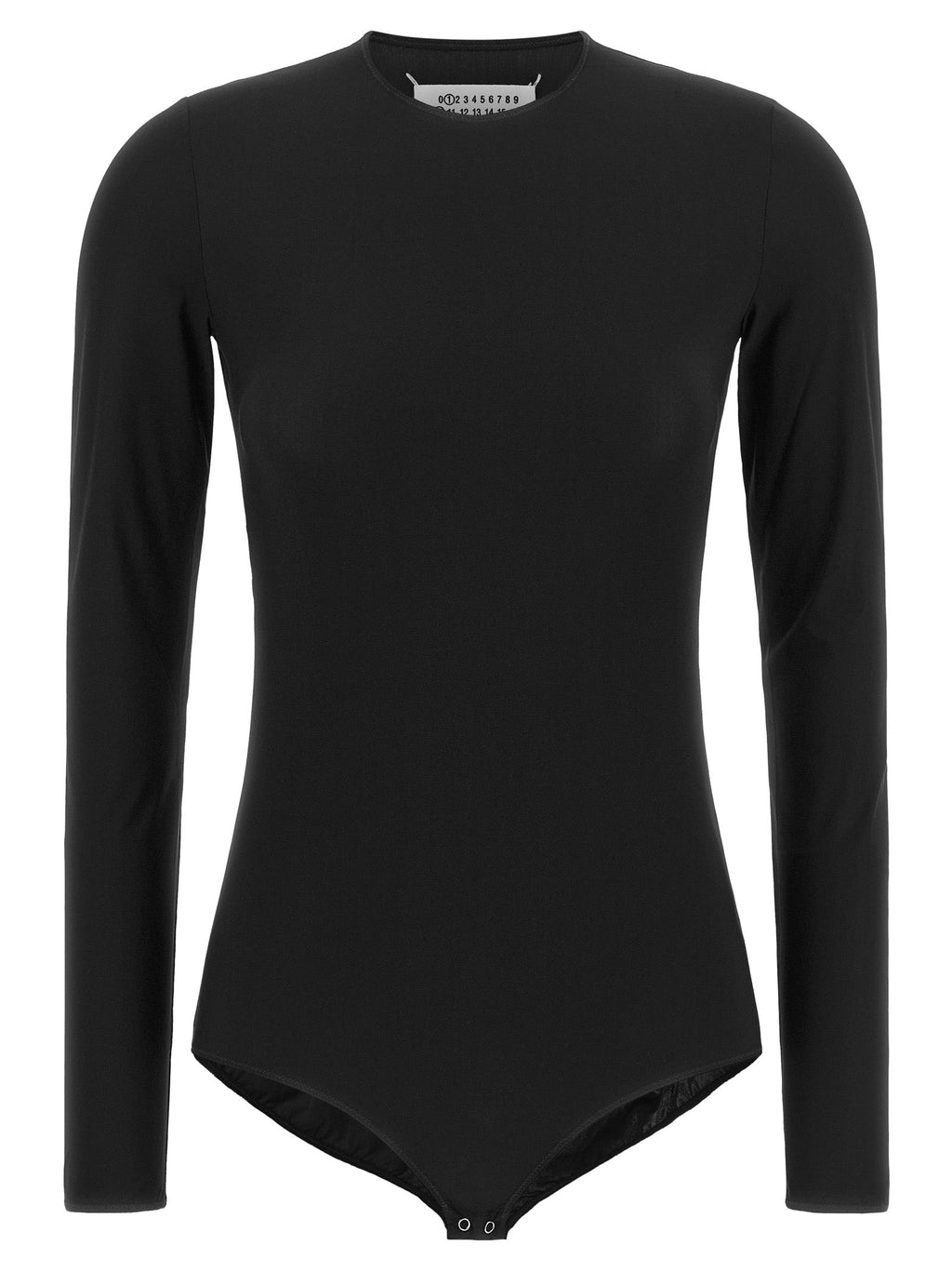 Maison Margiela Black Polyamide Bodysuit Maison Margiela