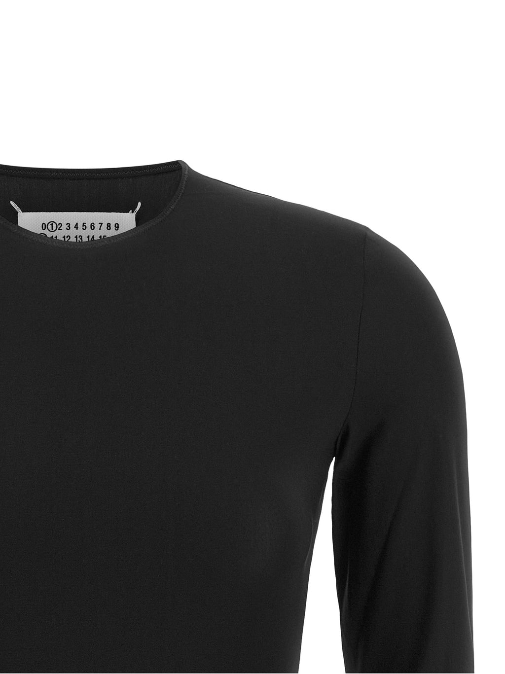 Maison Margiela Black Polyamide Bodysuit Maison Margiela