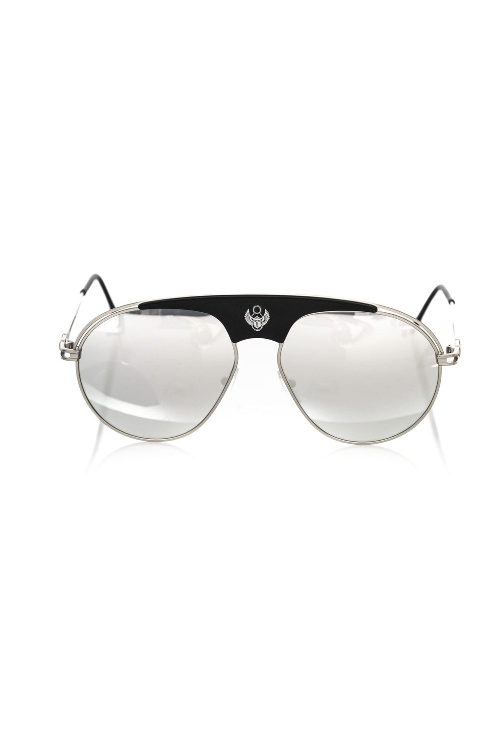 Frankie Morello Multicolor Metallic Fibre Men Sunglass