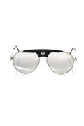Frankie Morello Multicolor Metallic Fibre Men Sunglass