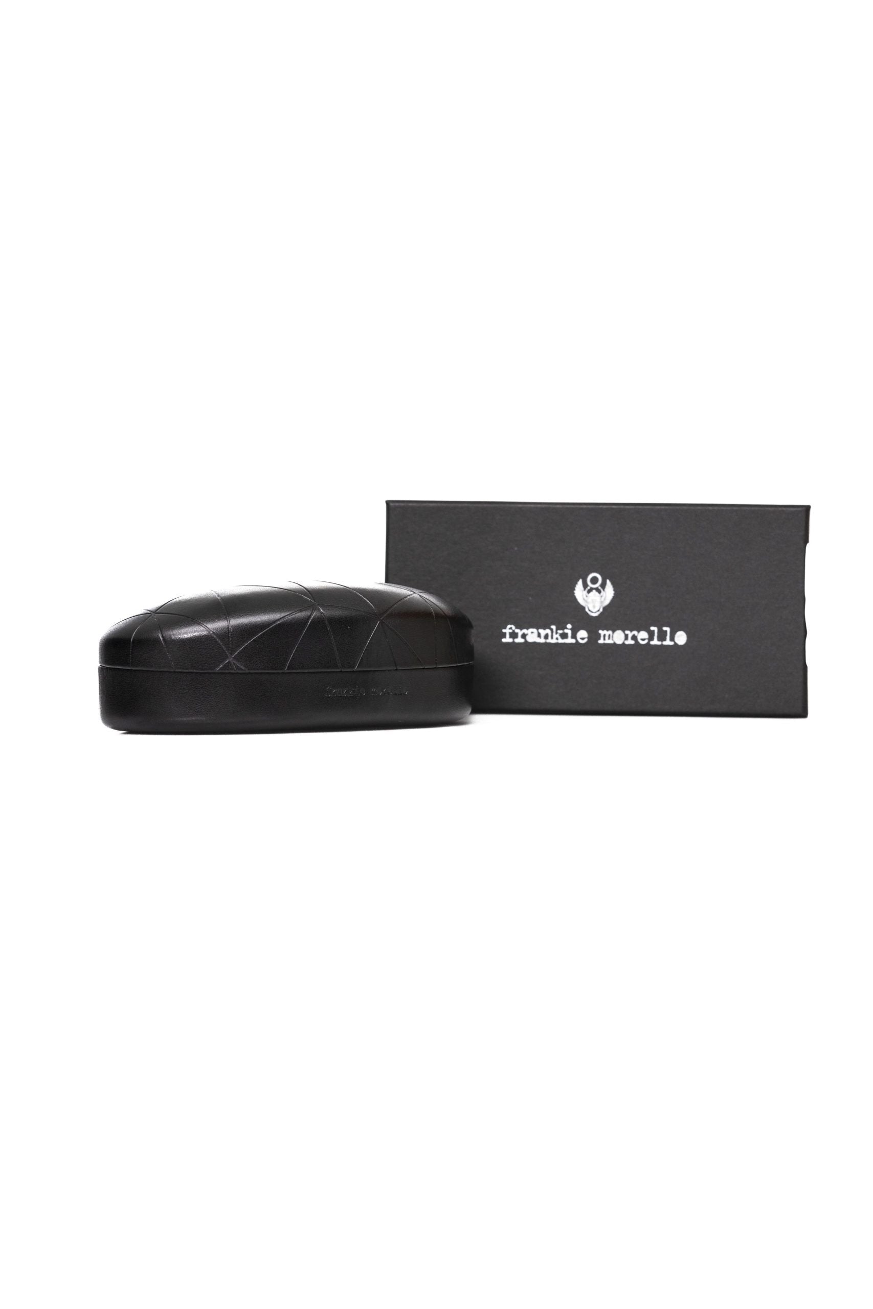Frankie Morello Black Acetate Women's Eyeglass Frame