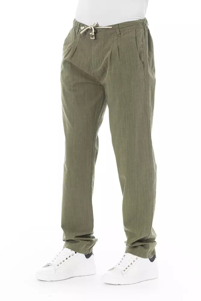 Baldinini Trend Army Cotton Jeans & Pant Baldinini Trend