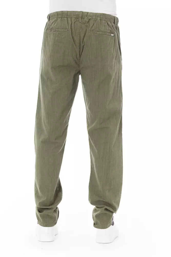 Baldinini Trend Army Cotton Jeans & Pant Baldinini Trend