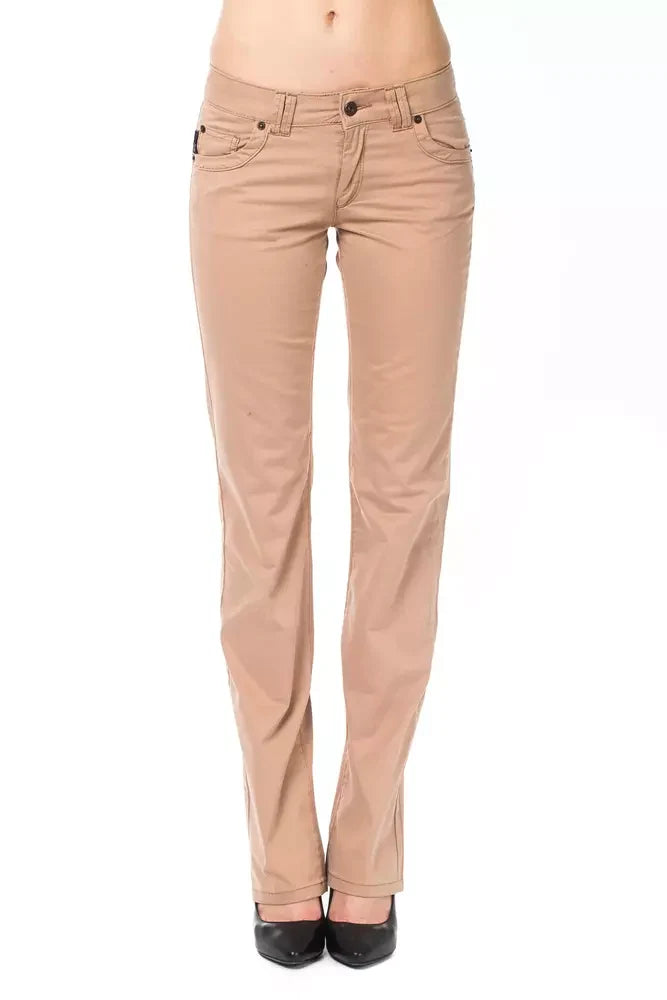 Ungaro Fever Beige Cotton Women's Jean