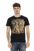 Trussardi Action Black Cotton Men's T-Shirt