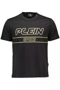 Plein Sport Black Cotton T-Shirt