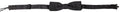 Dolce & Gabbana Black Polka Dot Silk Adjustable Men Neck Papillon Bow Tie