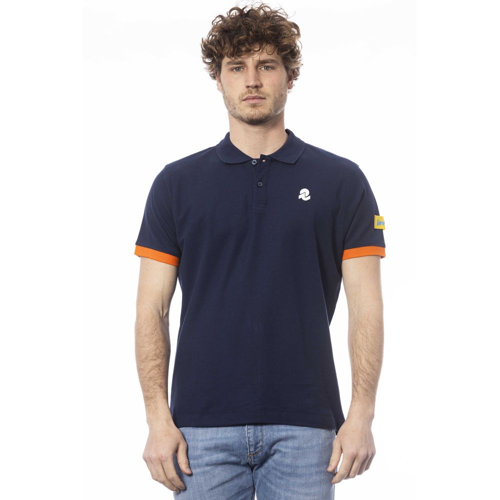 Invicta Blue Cotton Men's Polo Shirt