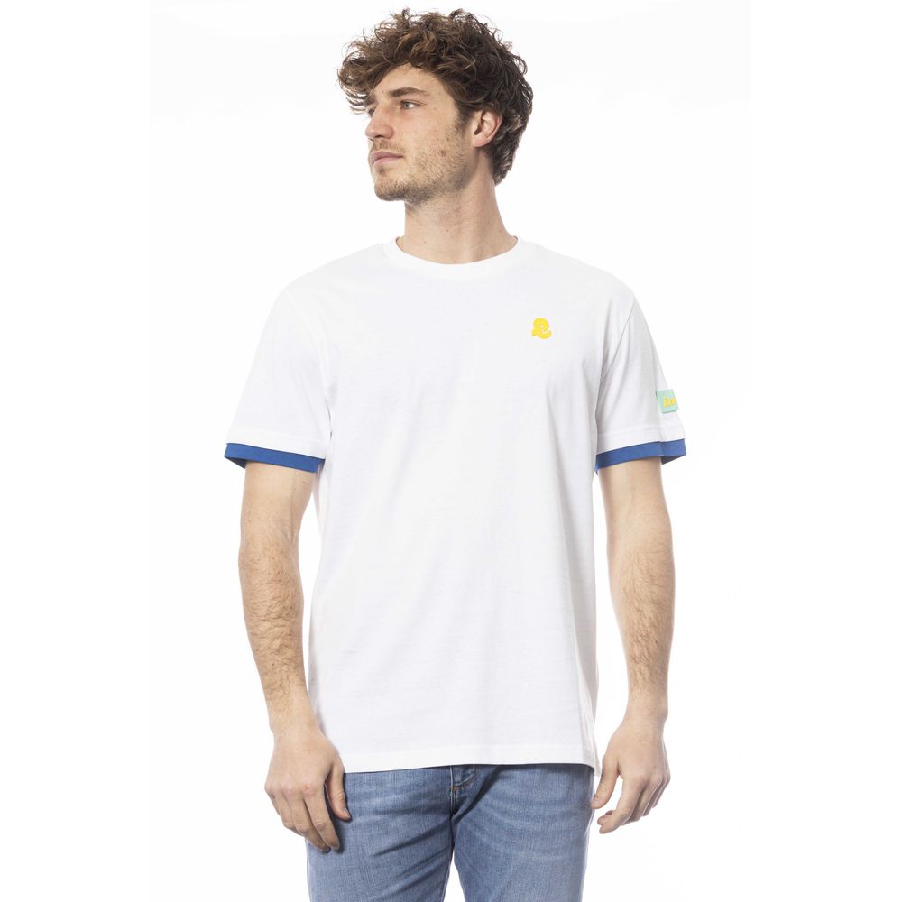 Invicta White Cotton Men's T-Shirt