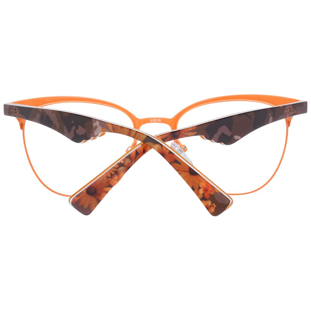 Police Brown Plastic Glasses (Frames)