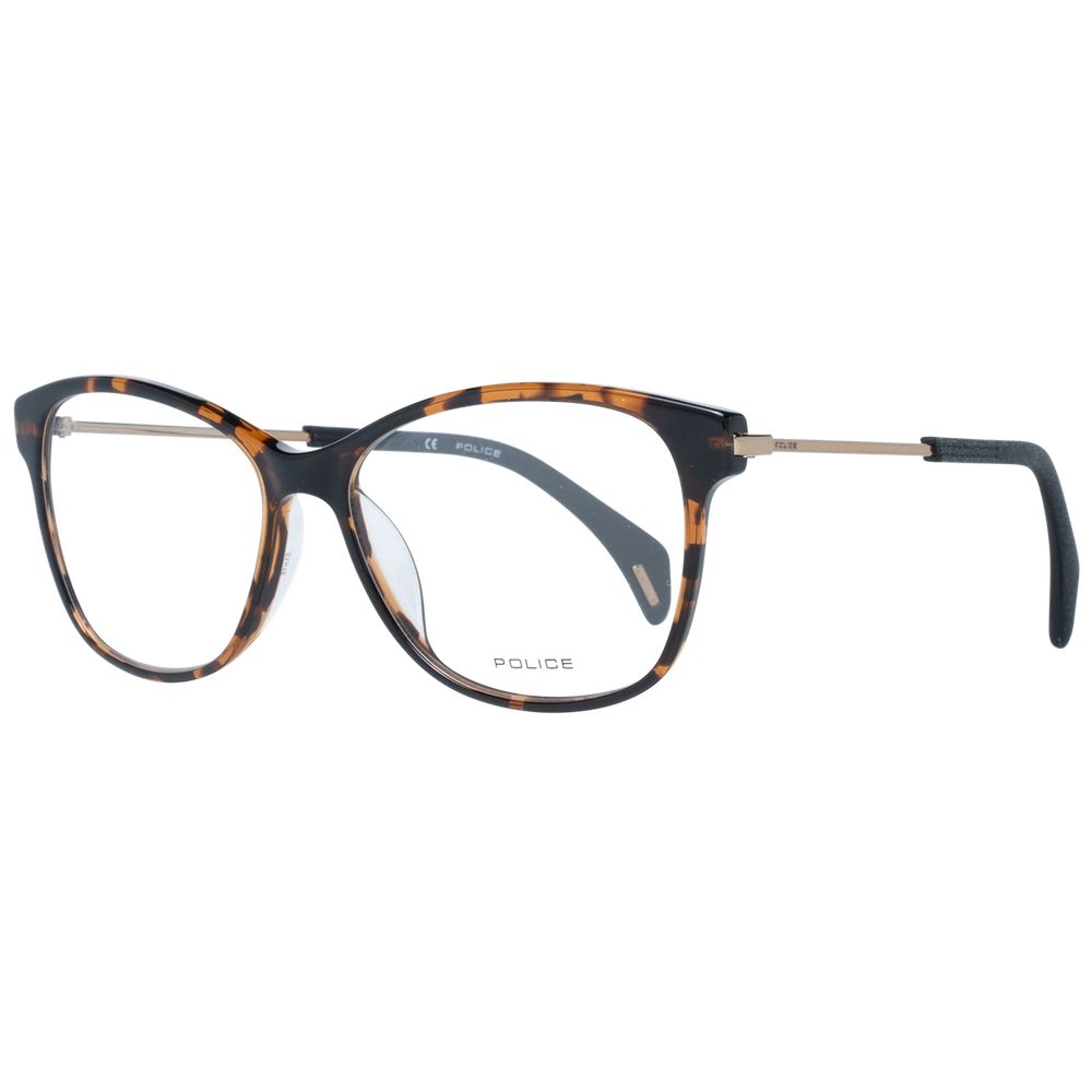 Police Brown Plastic Glasses (Frames)