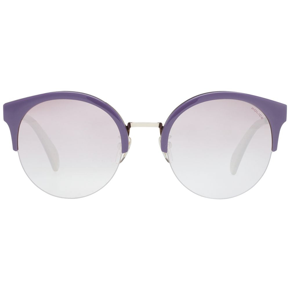 Police Purple Metal Sunglasses