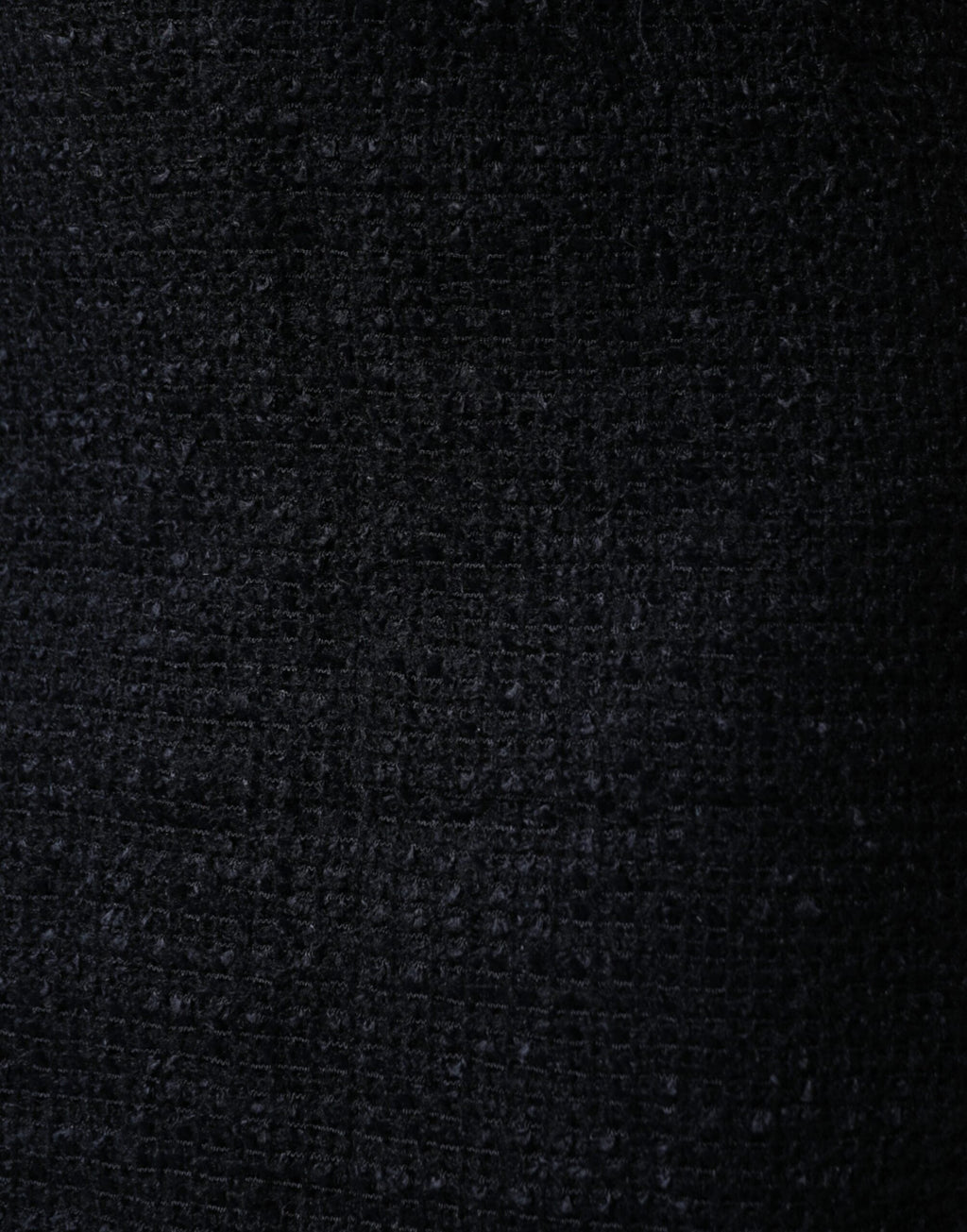 Dolce & Gabbana Black Virgin Wool Pencil Cut Midi Skirt