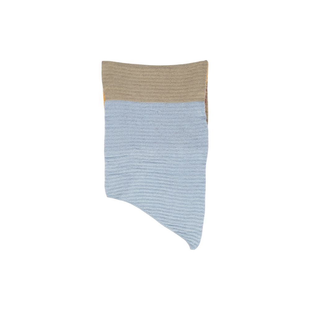 Pieces Bicolor Recycled Polyester Scarf