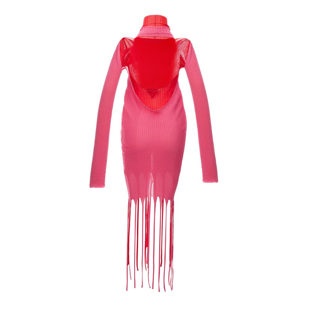 Bottega Veneta Pink Cotton Casual Dress