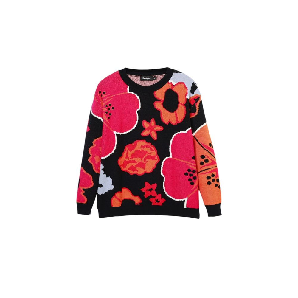 Desigual Black Polyamide Sweatshirt