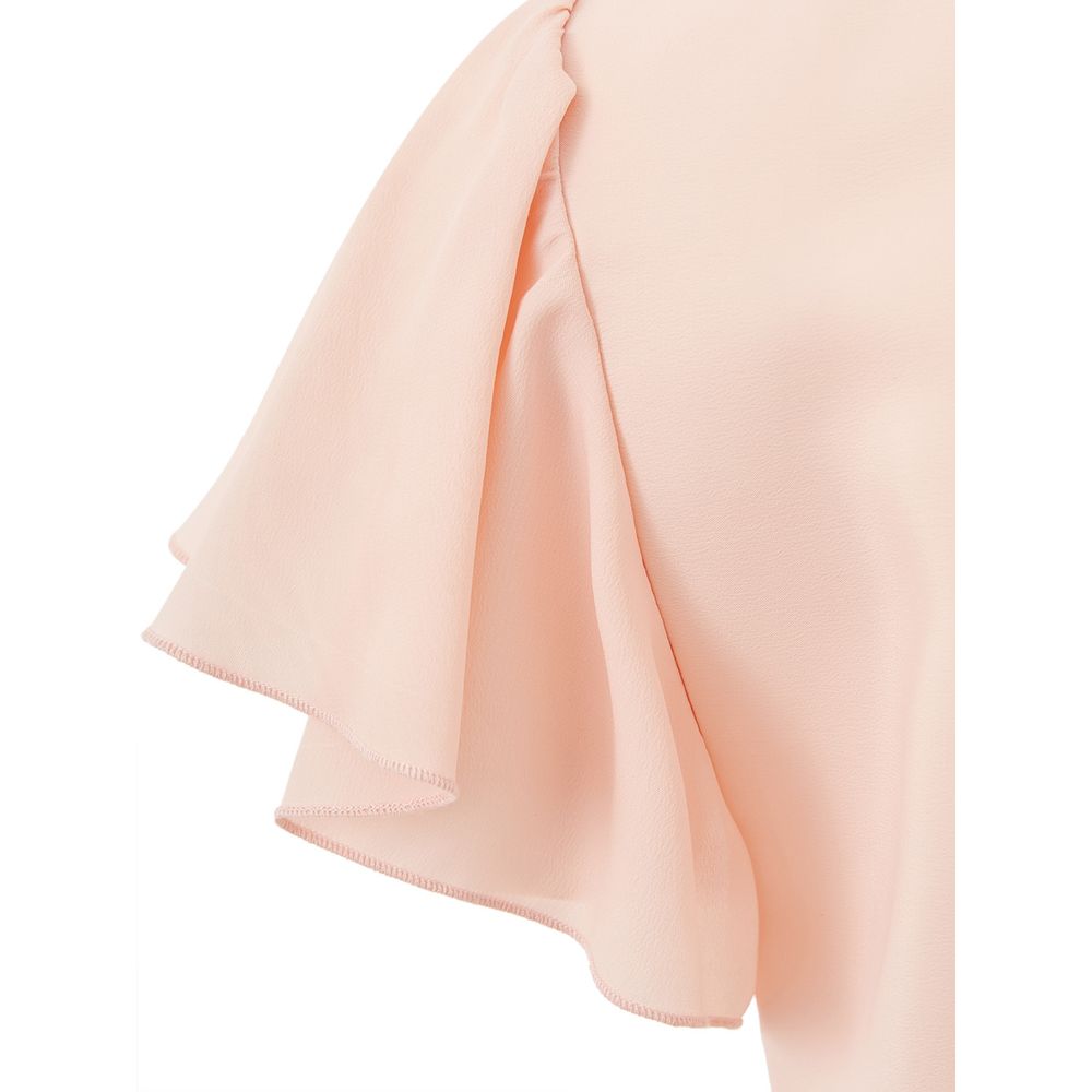 Lardini Pink Acetate Casual Dress