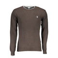 U.S. POLO ASSN. Brown Wool Men's Sweater
