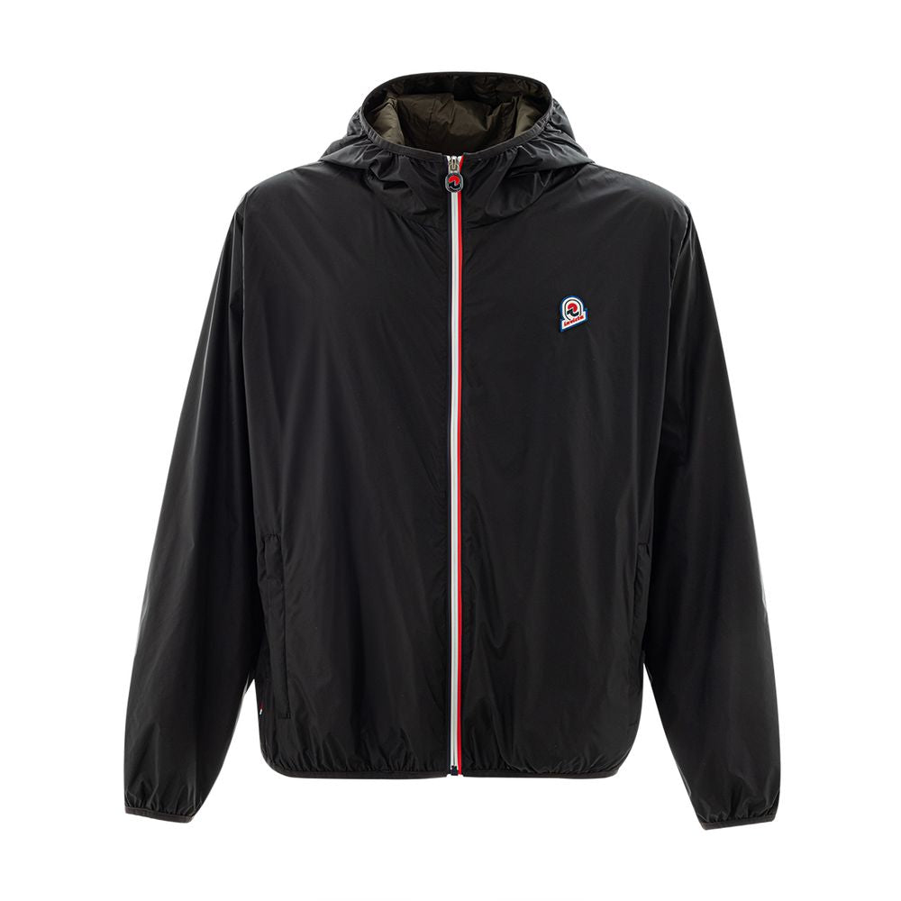 Invicta Black Polyamide Shell Jacket