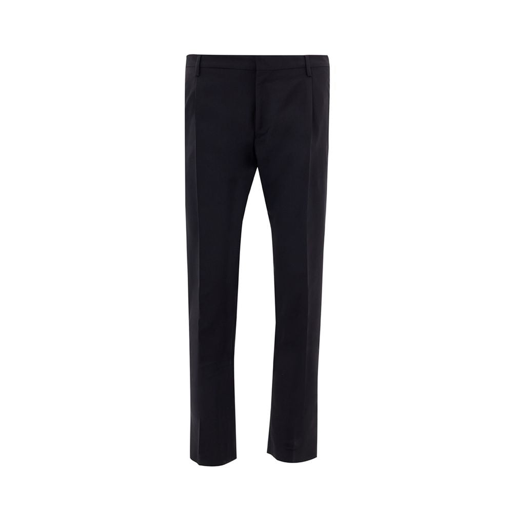 Valentino Garavani Black Wool Dress Pants