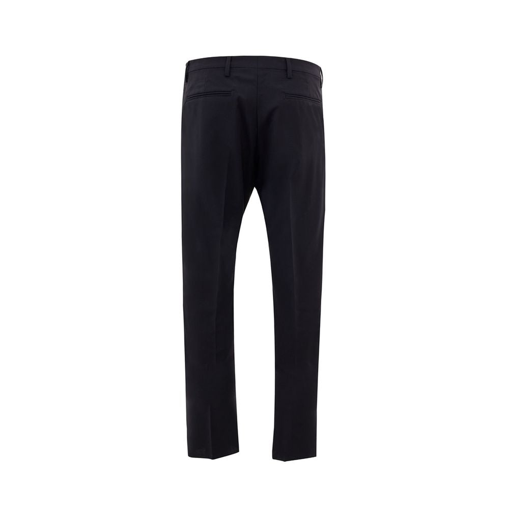 Valentino Garavani Black Wool Dress Pants