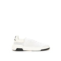Casadei White Leather Athletic Sneakers