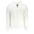 Napapijri White Cotton Men's Hoodie
