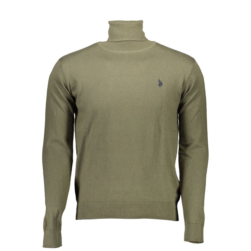 U.S. POLO ASSN. Verde Cotton Mens Sweater