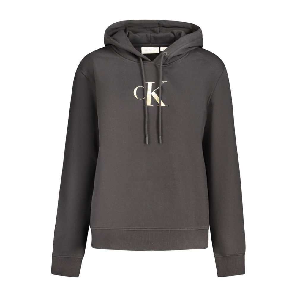 Calvin Klein Nero Cotton Women Sweatshirt Calvin Klein