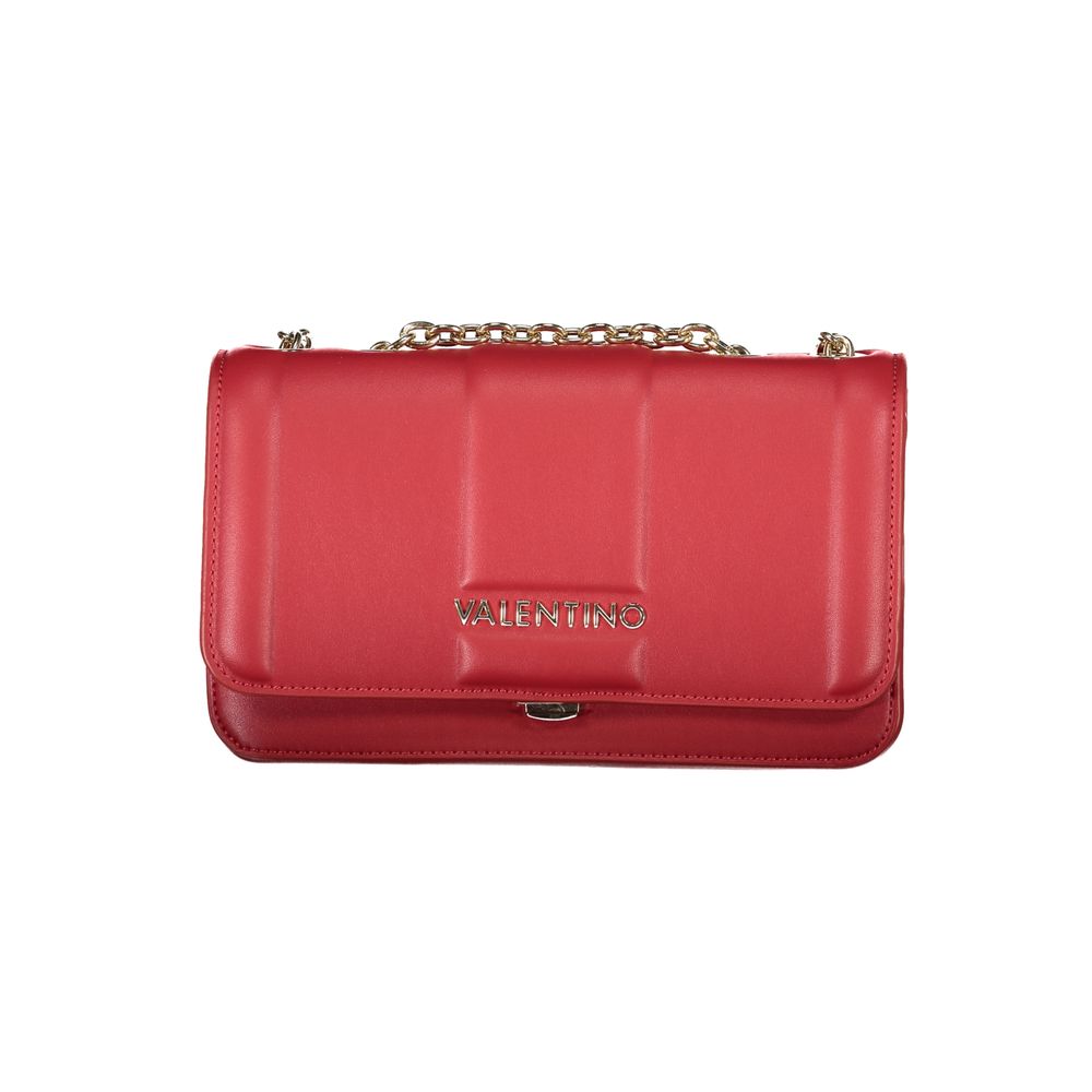Mario Valentino Rosso Polyurethane Women's Bag