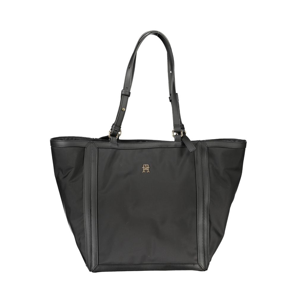 Tommy Hilfiger Black Polyester Women Handbag Tommy Hilfiger