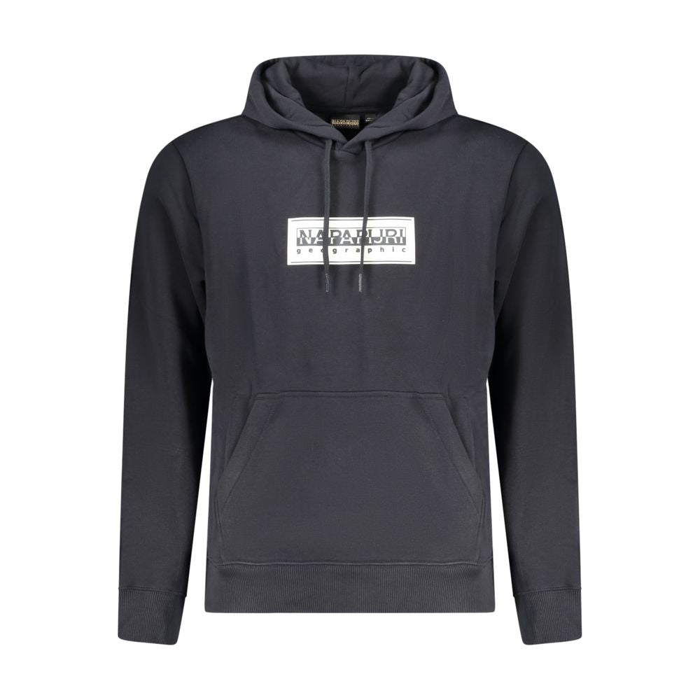 Napapijri Black Cotton Men Sweater Napapijri