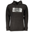 Cavalli Class Black Cotton Men's Hooded Sweatshirt