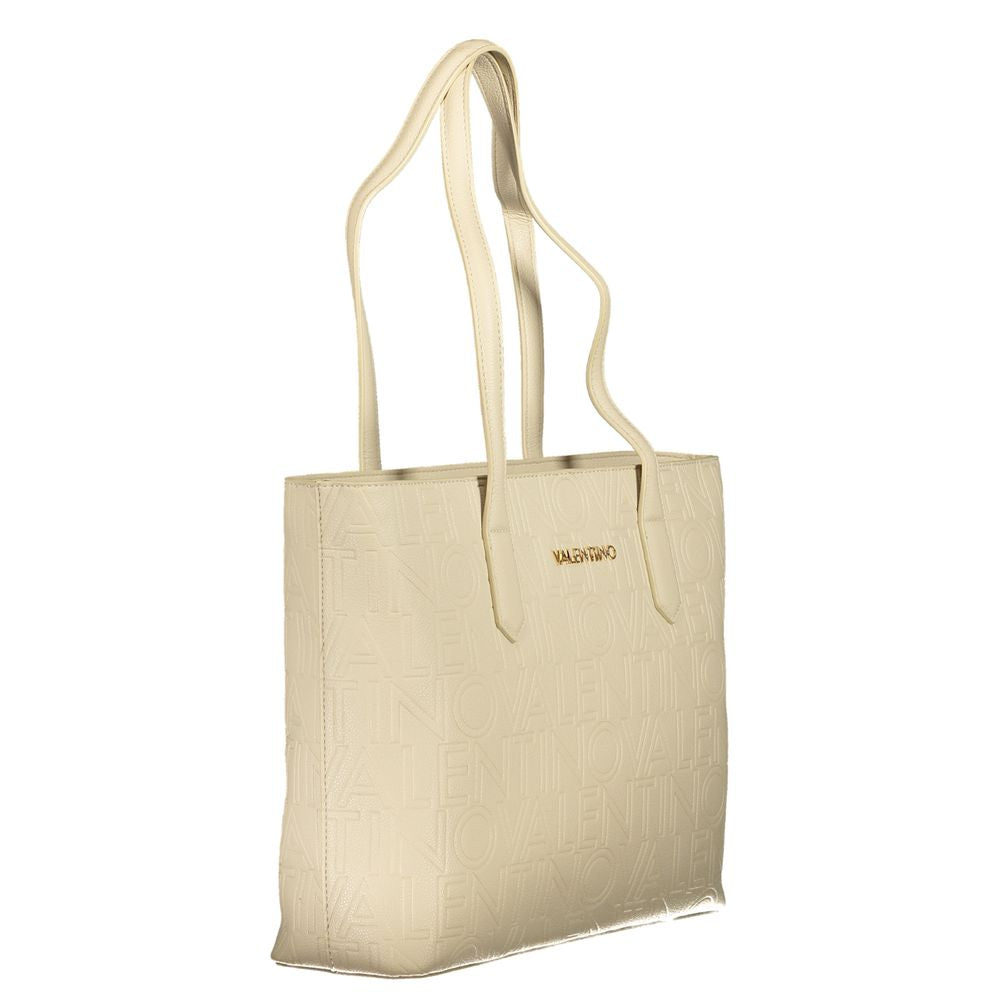 Mario Valentino Beige Polyurethane Women's Bag