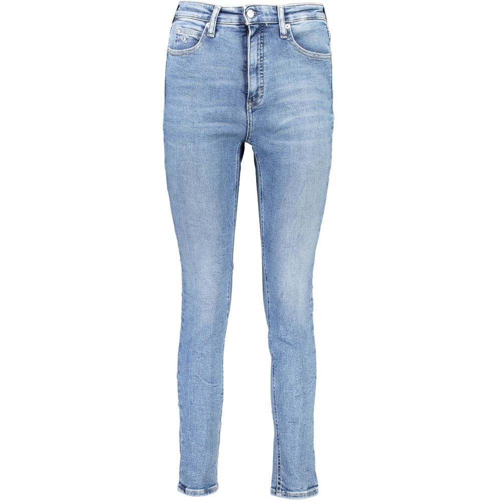 Calvin Klein Azzurro Cotton Women's Skinny Jean Calvin Klein