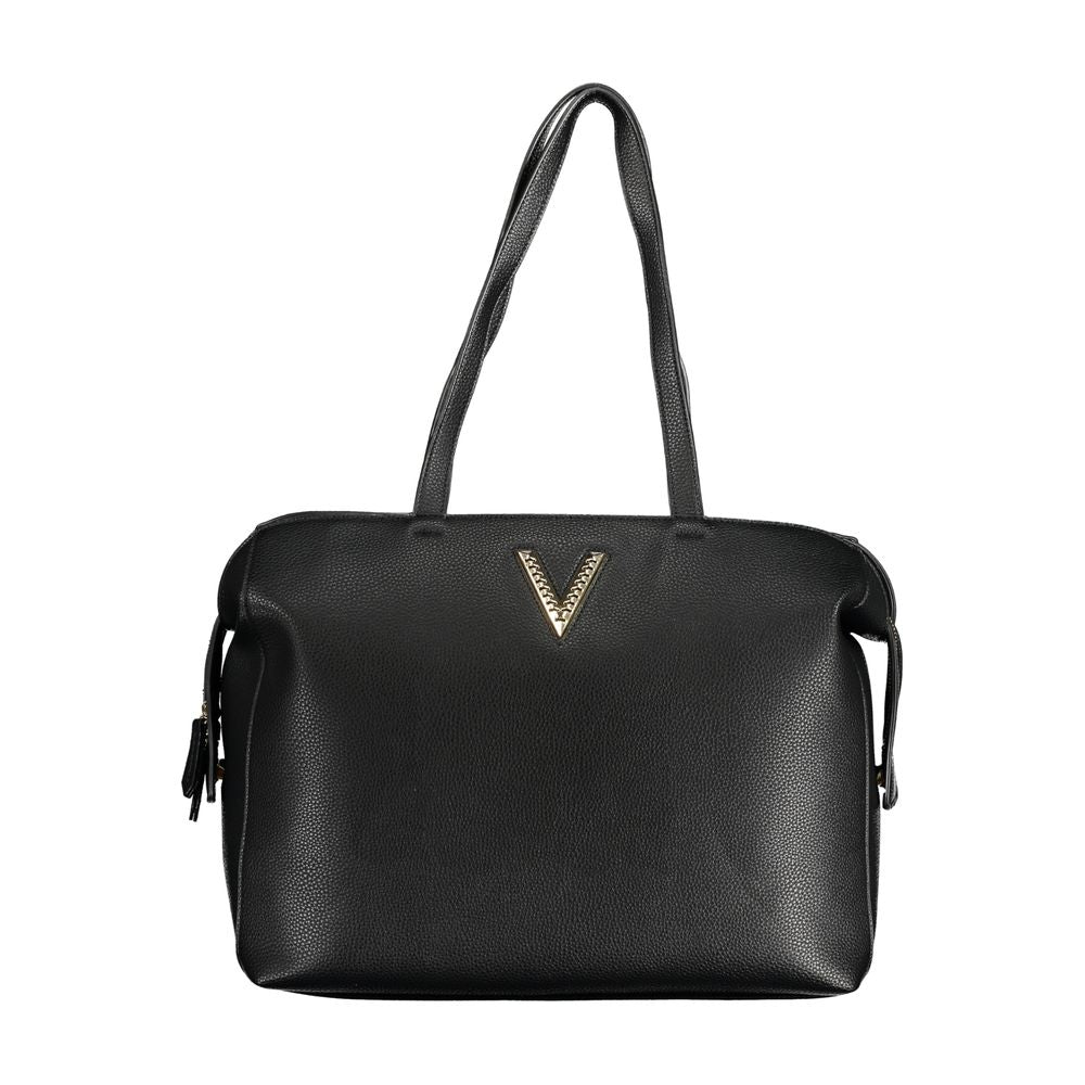 Mario Valentino Black Polyurethane Women's Bag