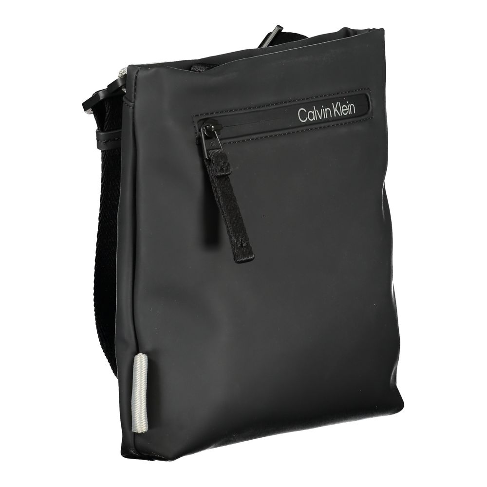 Calvin Klein Black Polyester Men's Shoulder Bag Calvin Klein