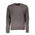 Napapijri Grigio Cotton Men Sweater