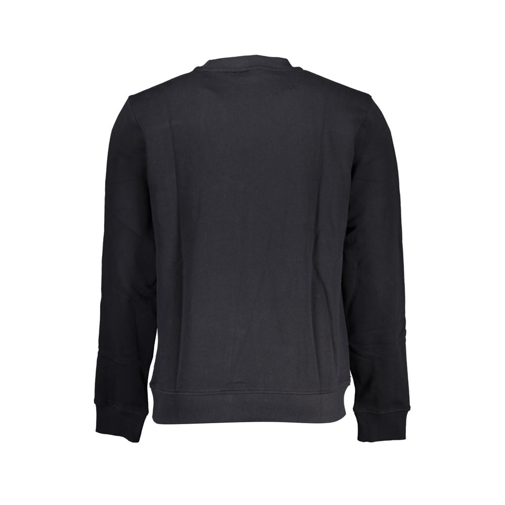 Napapijri Black Cotton Men Sweatshirt