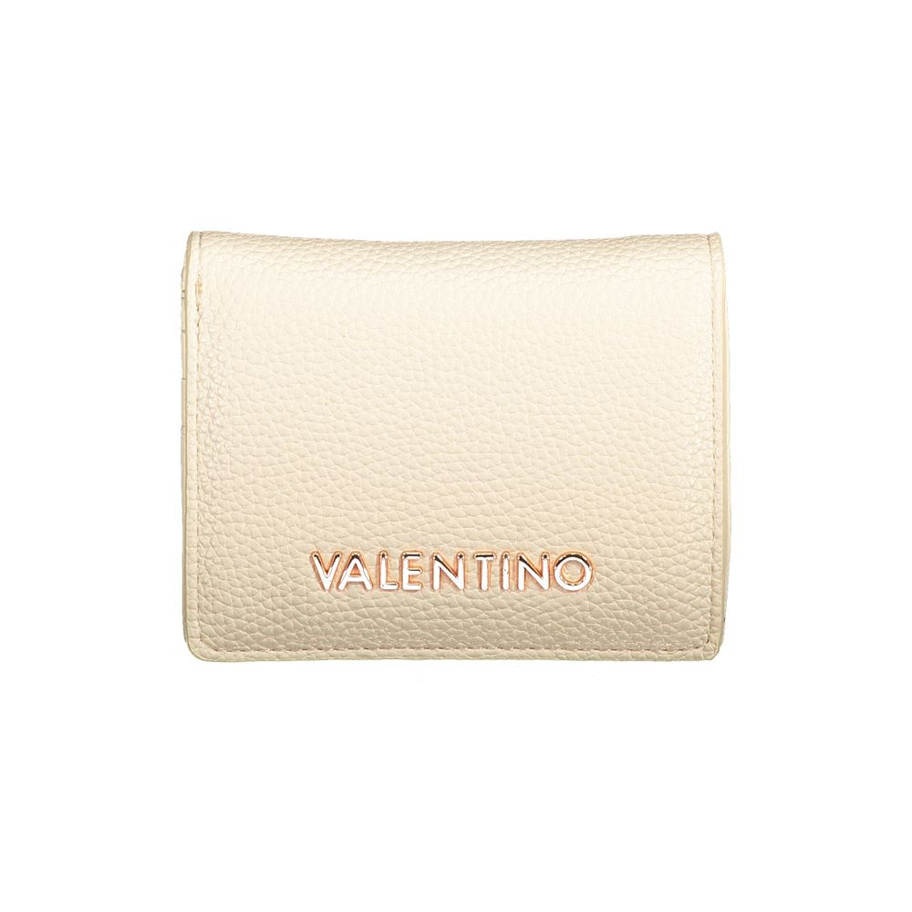 Mario Valentino Beige Polyurethane Women's Wallet