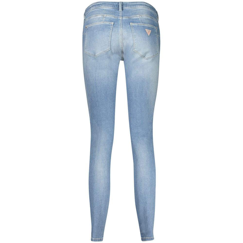Guess Jeans Blue Cotton Women's Skinny Jean Guess Jeans