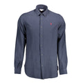 U.S. POLO ASSN. Blue Cotton Men's Shirt
