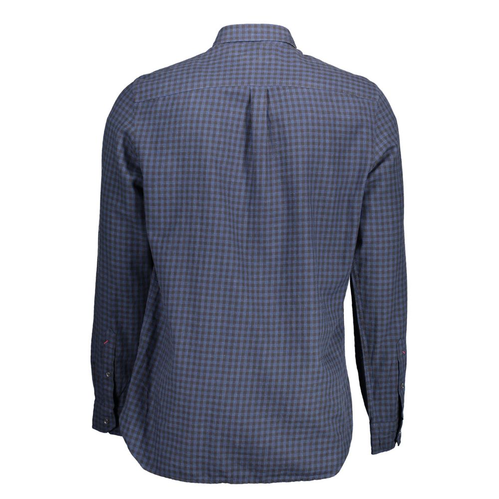 U.S. POLO ASSN. Blue Cotton Men's Shirt